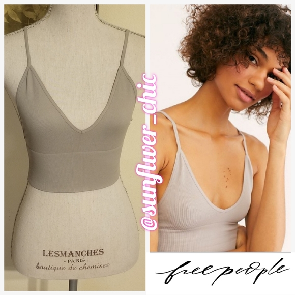 🆕️ NWOT Free People Intimately Ali Low Back Bra - Picture 3 of 8